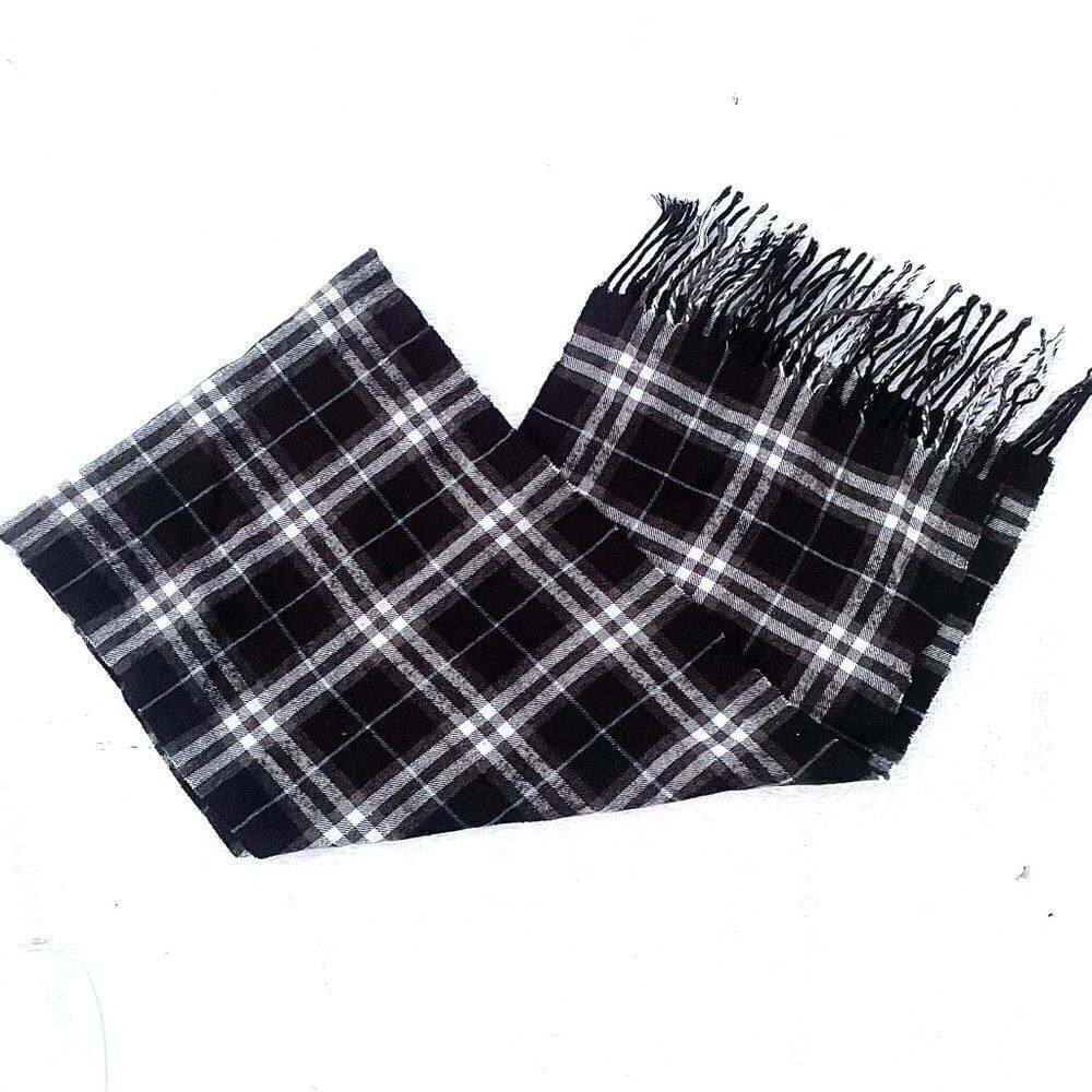 Men’s Plaid Scarf 